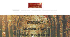 Desktop Screenshot of morningstarproductions.org